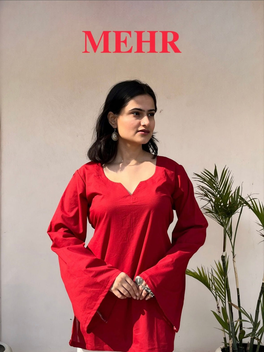 MEHR – Farshi Short Kurti - Roopinee Clothing