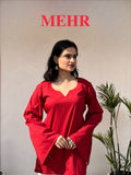 MEHR – Farshi Short Kurti - Roopinee Clothing