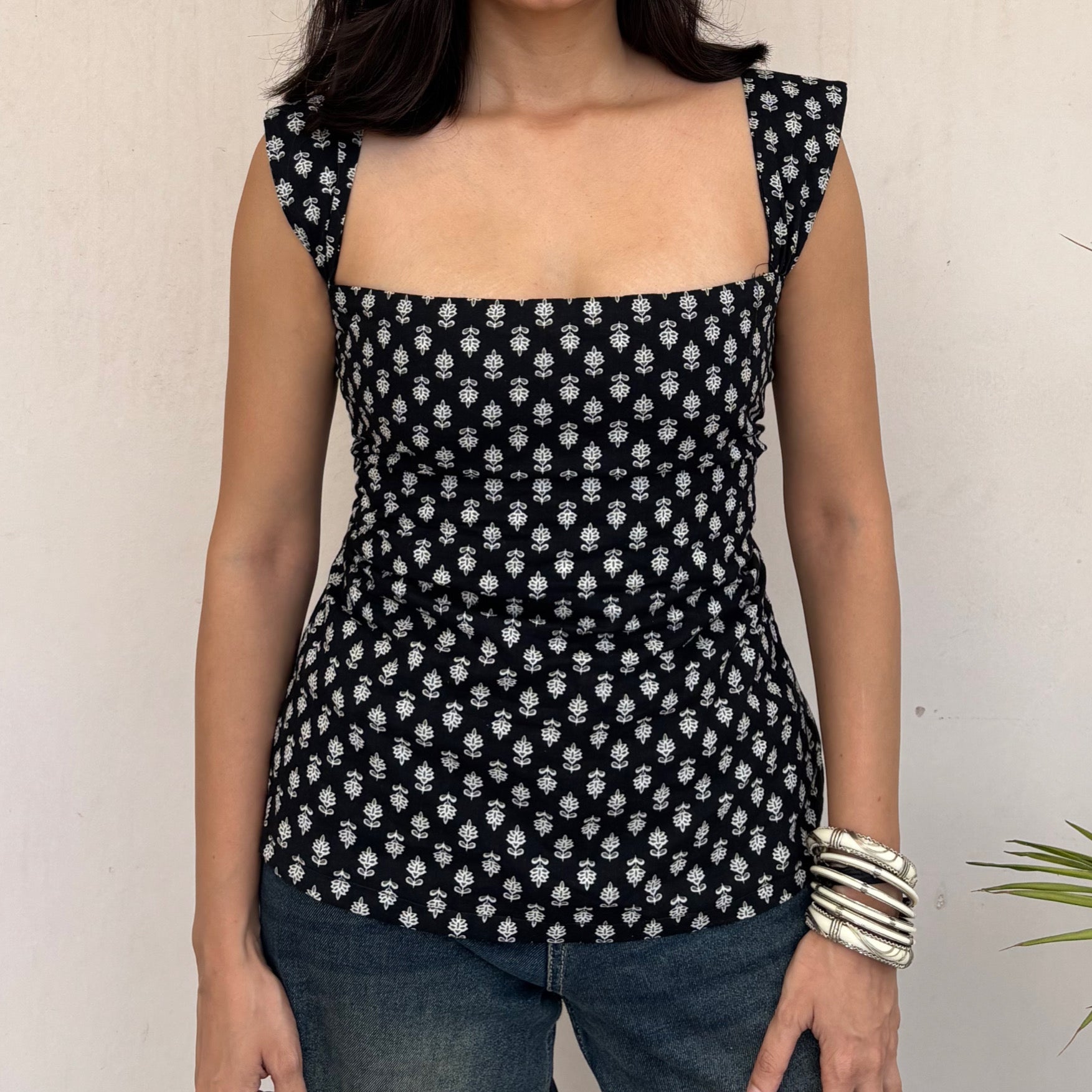 PAARO-Backless kurti top - Roopinee Clothing