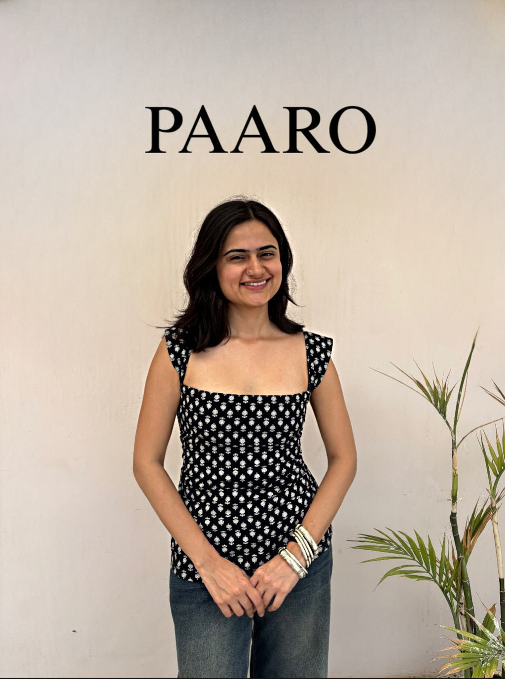PAARO-Backless kurti top - Roopinee Clothing