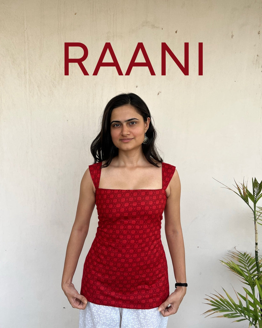 RAANI – Royal Print Short Kurti - Roopinee Clothing