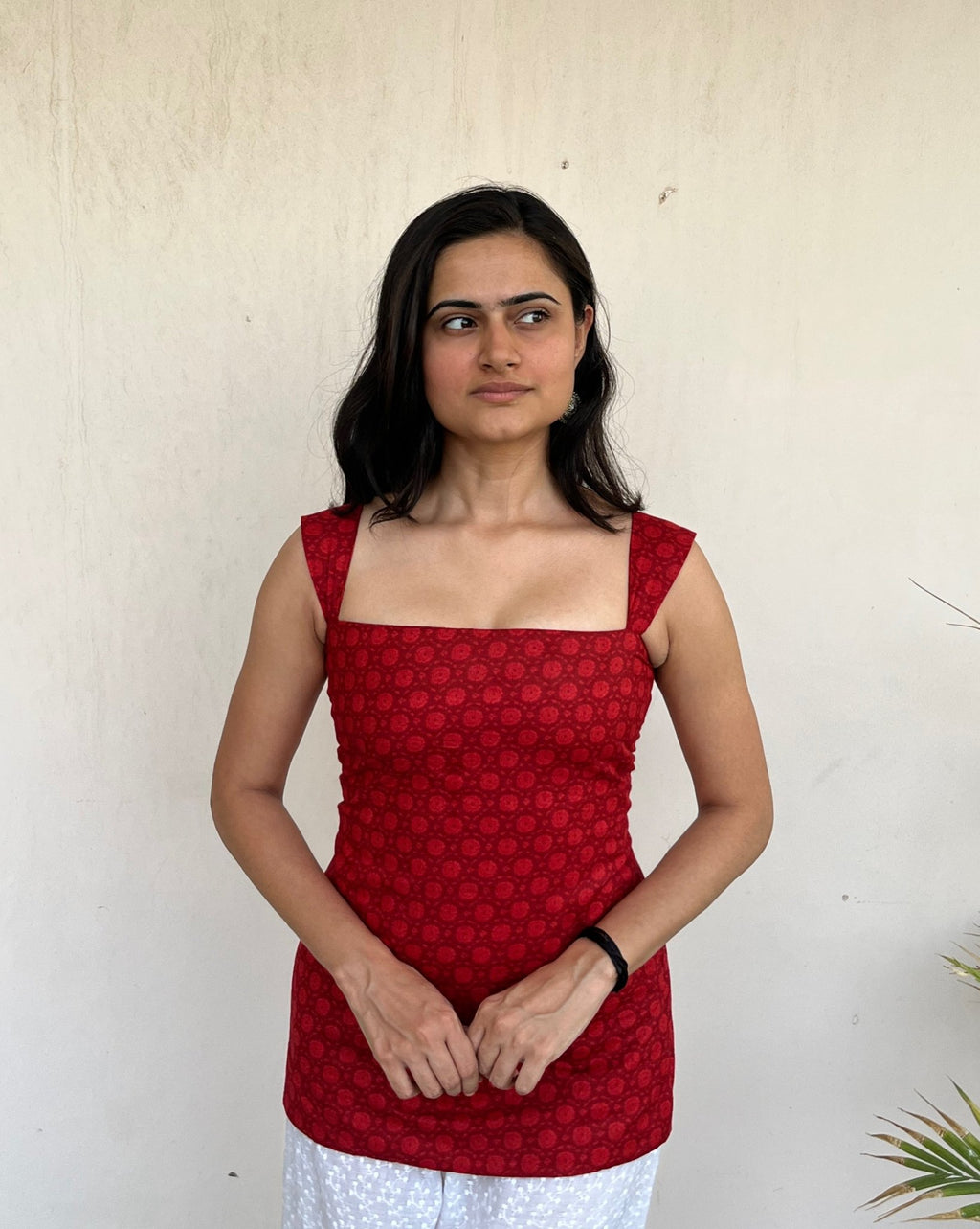 RAANI – Royal Print Short Kurti - Roopinee Clothing