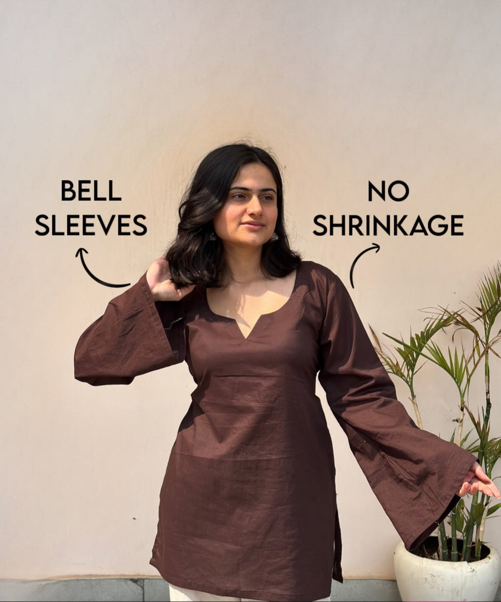 ZOYA-Farshi Short Kurti - Roopinee Clothing