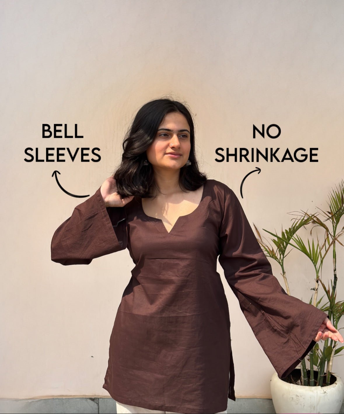 ZOYA-Farshi Short Kurti - Roopinee Clothing