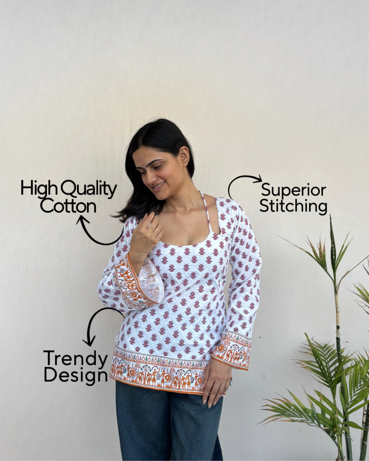 maati summer short kurti maati summer short kurti