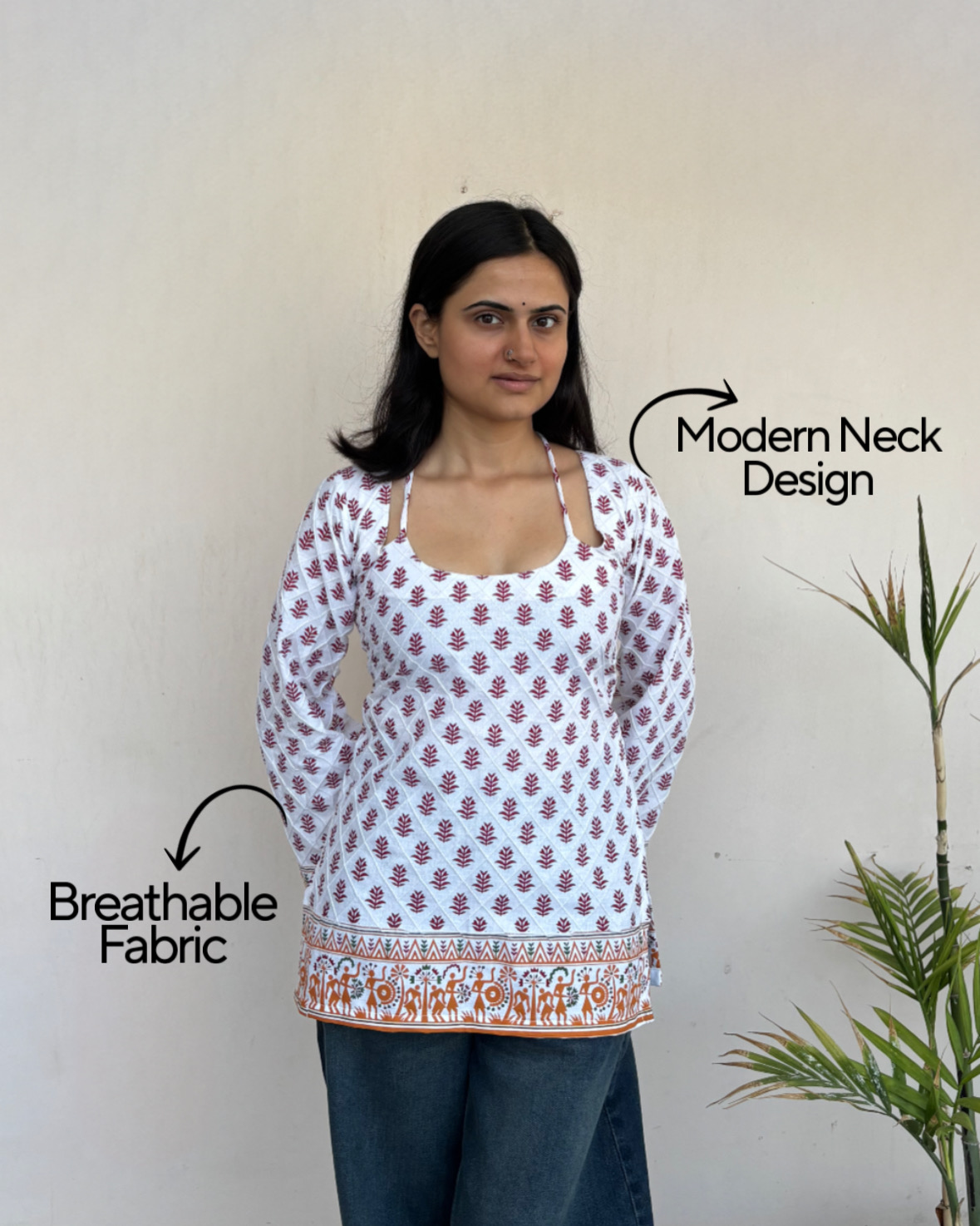 maati summer short kurti maati summer short kurti
